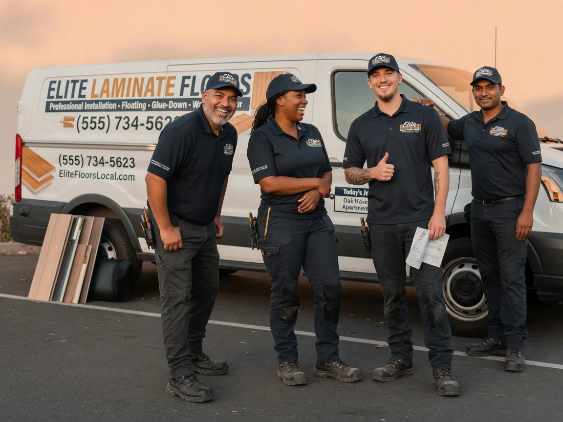 Laminate flooring installation company in Fairview, OH